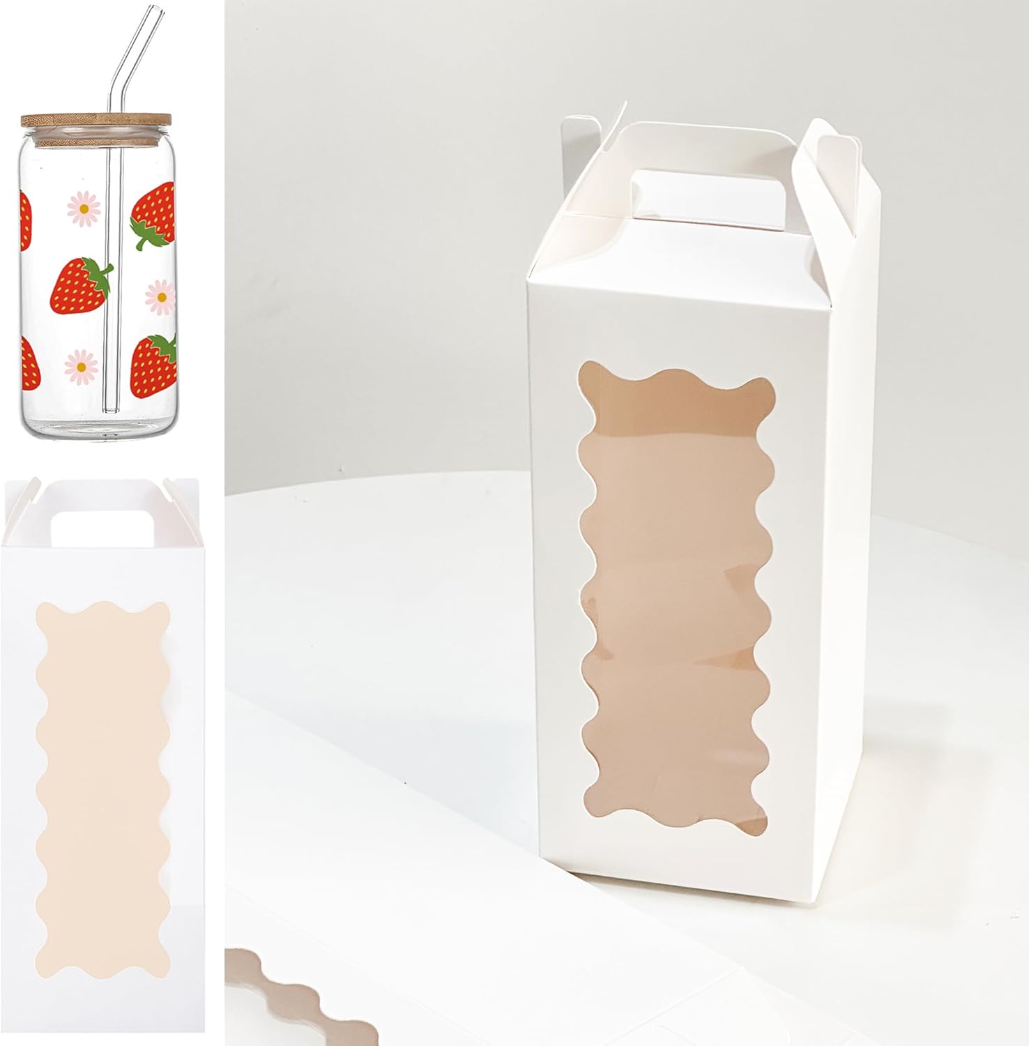 25 Pack Tumbler Gift Boxes wit - Tumbler 20Oz White ulasan dan harga