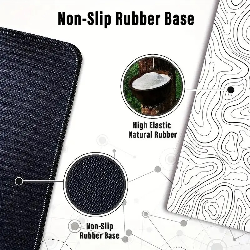 1PC Large Mouse Pads For Desk, - Mouse Pad Blank Sublimation ulasan dan harga