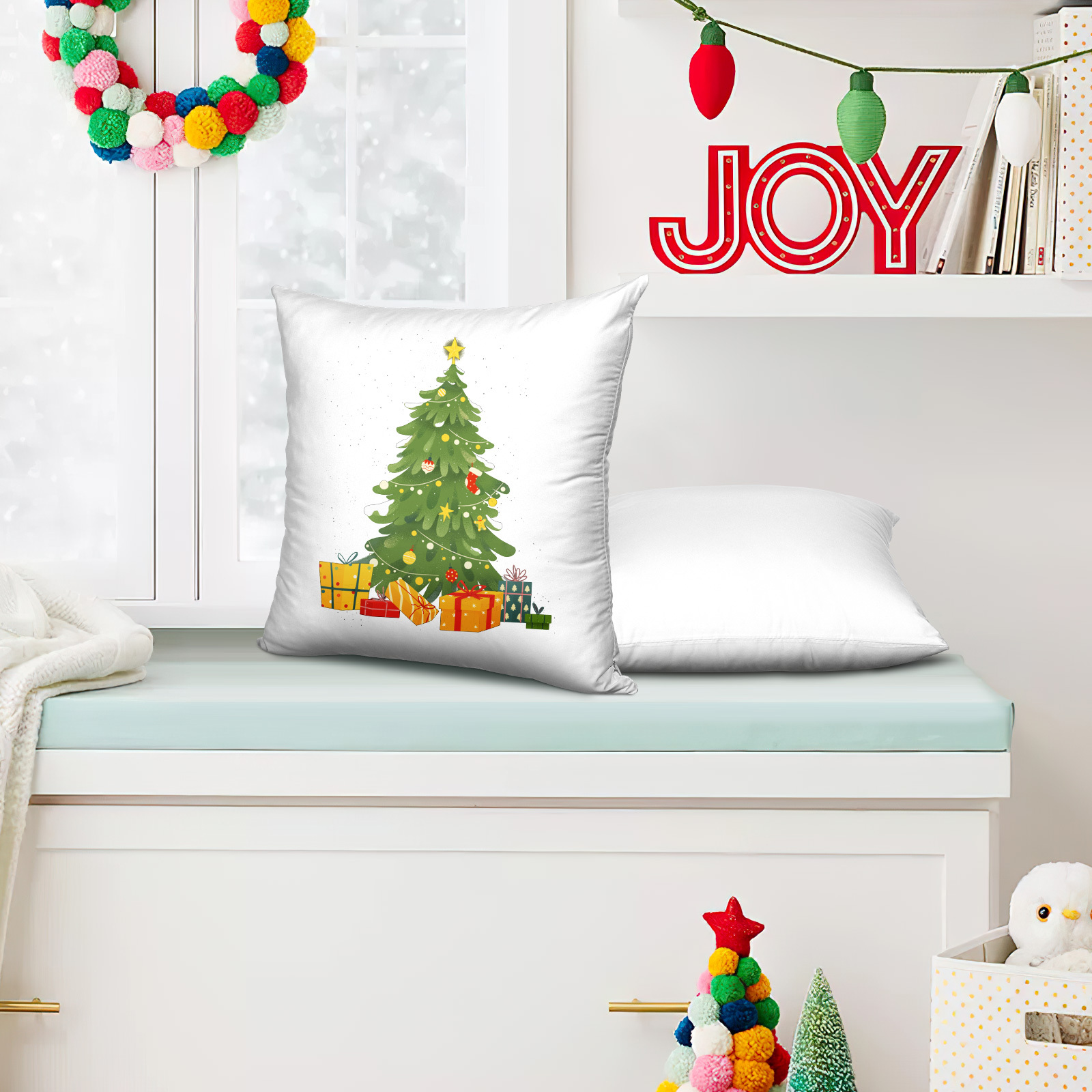 4pcs Sublimation Pillow Cover  - Pillow Cover Sublimation ulasan dan harga
