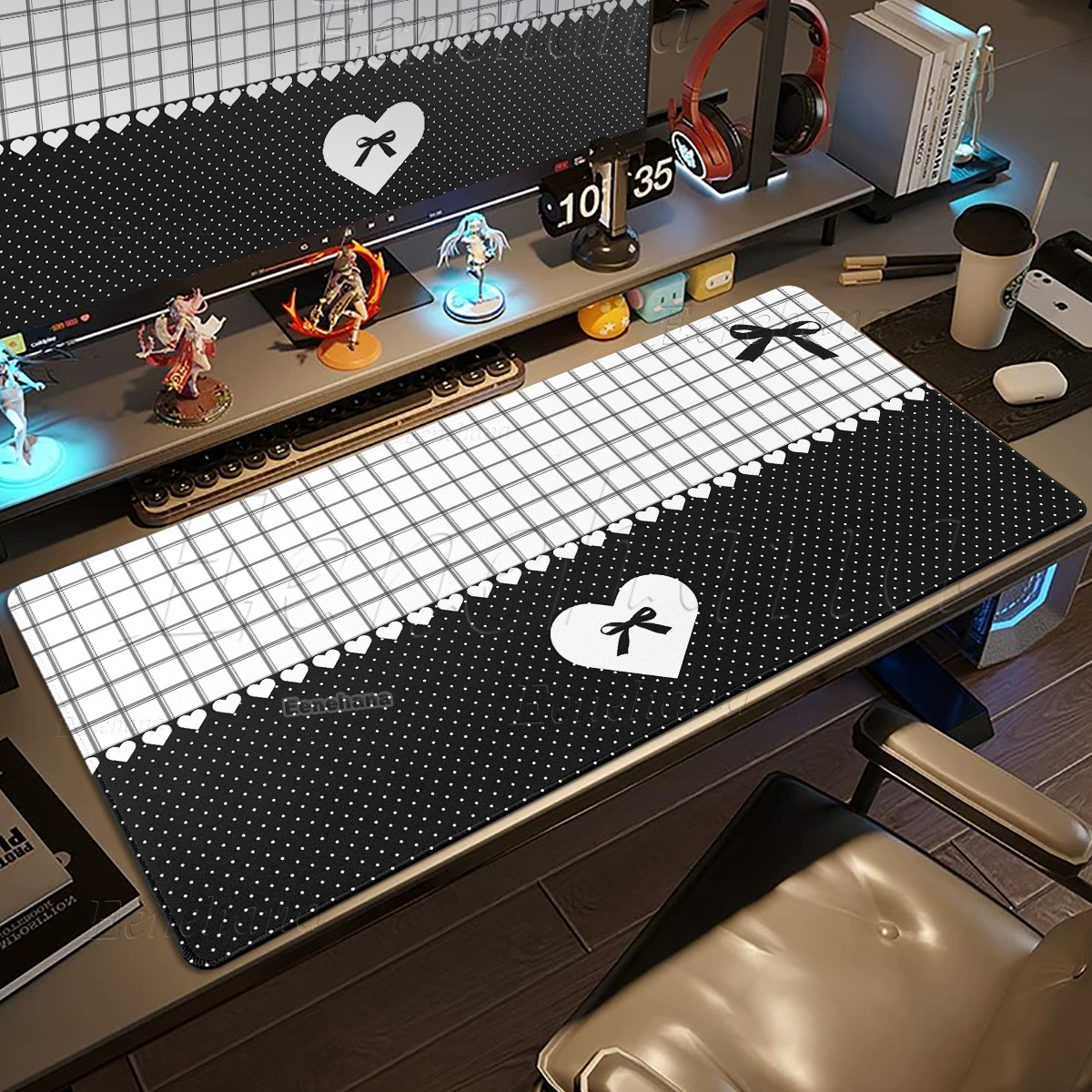 Mouse Pad Ins Large Gaming Bow - Mouse Pad Blank Sublimation ulasan dan harga