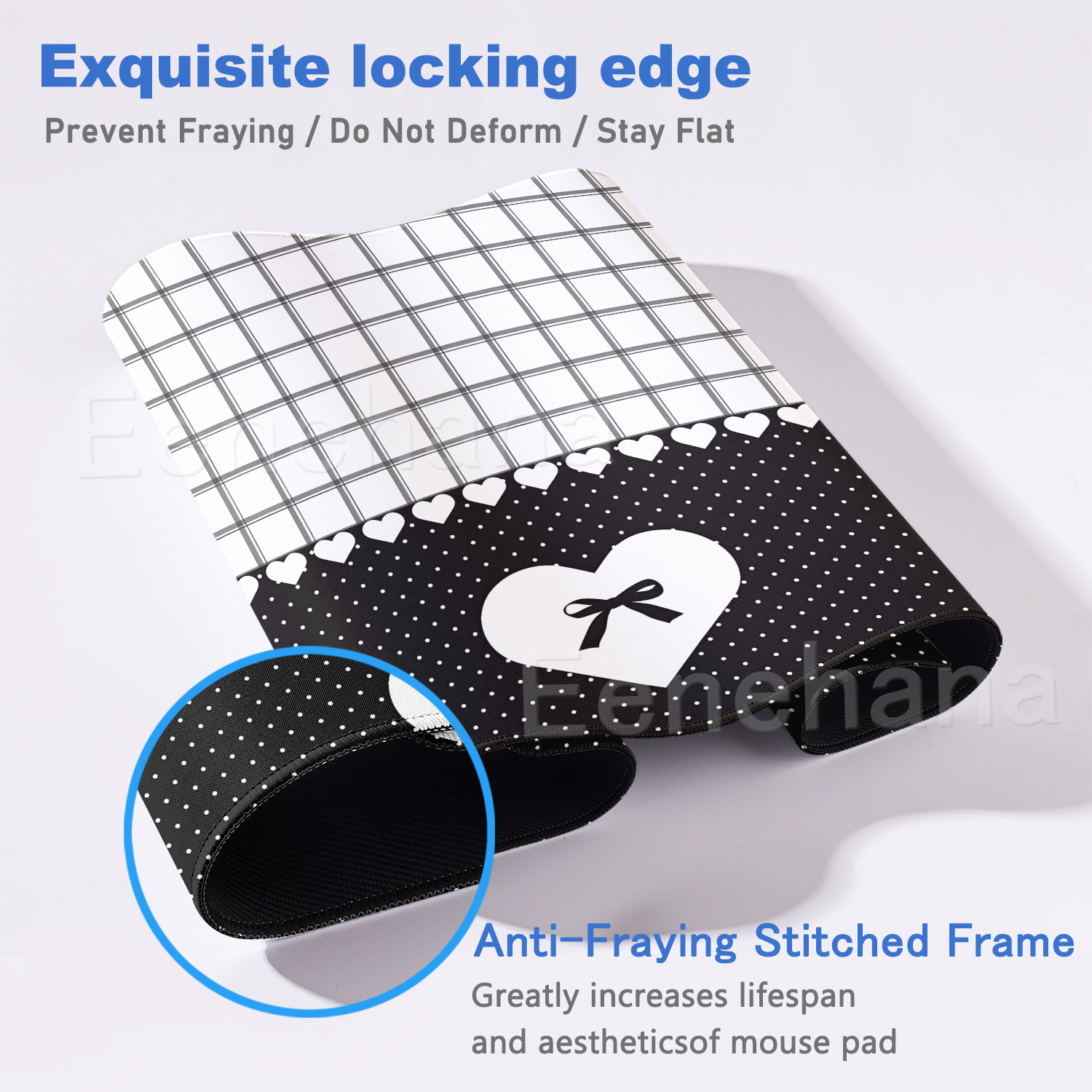 Mouse Pad Ins Large Gaming Bow - Mouse Pad Blank Sublimation ulasan dan harga