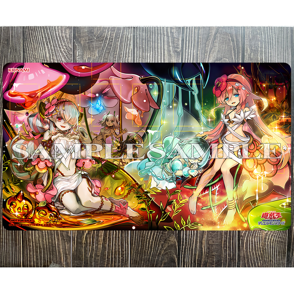 Yu-Gi-Oh Playmat Traptrix Mat  - Door Mat Blank ulasan dan harga