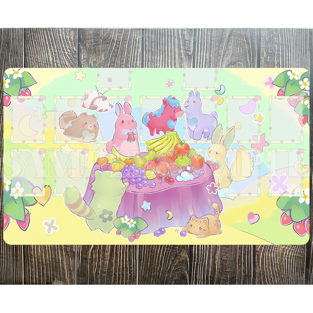 Yu-Gi-Oh Melffy Mat Game Card  - Door Mat Blank ulasan dan harga