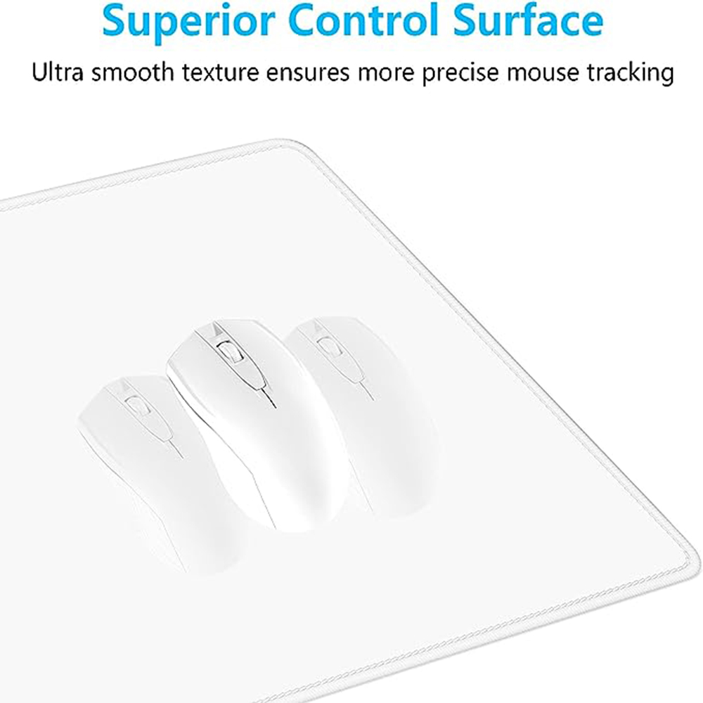 Large Mouse Pad Lvory White Ex - Mouse Pad Blank Sublimation ulasan dan harga