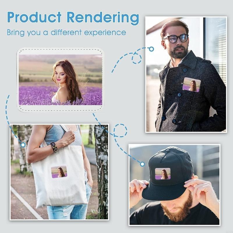 Q22B 10 Pcs Blank Leather Hat  - Hat Sublimation Blank ulasan dan harga