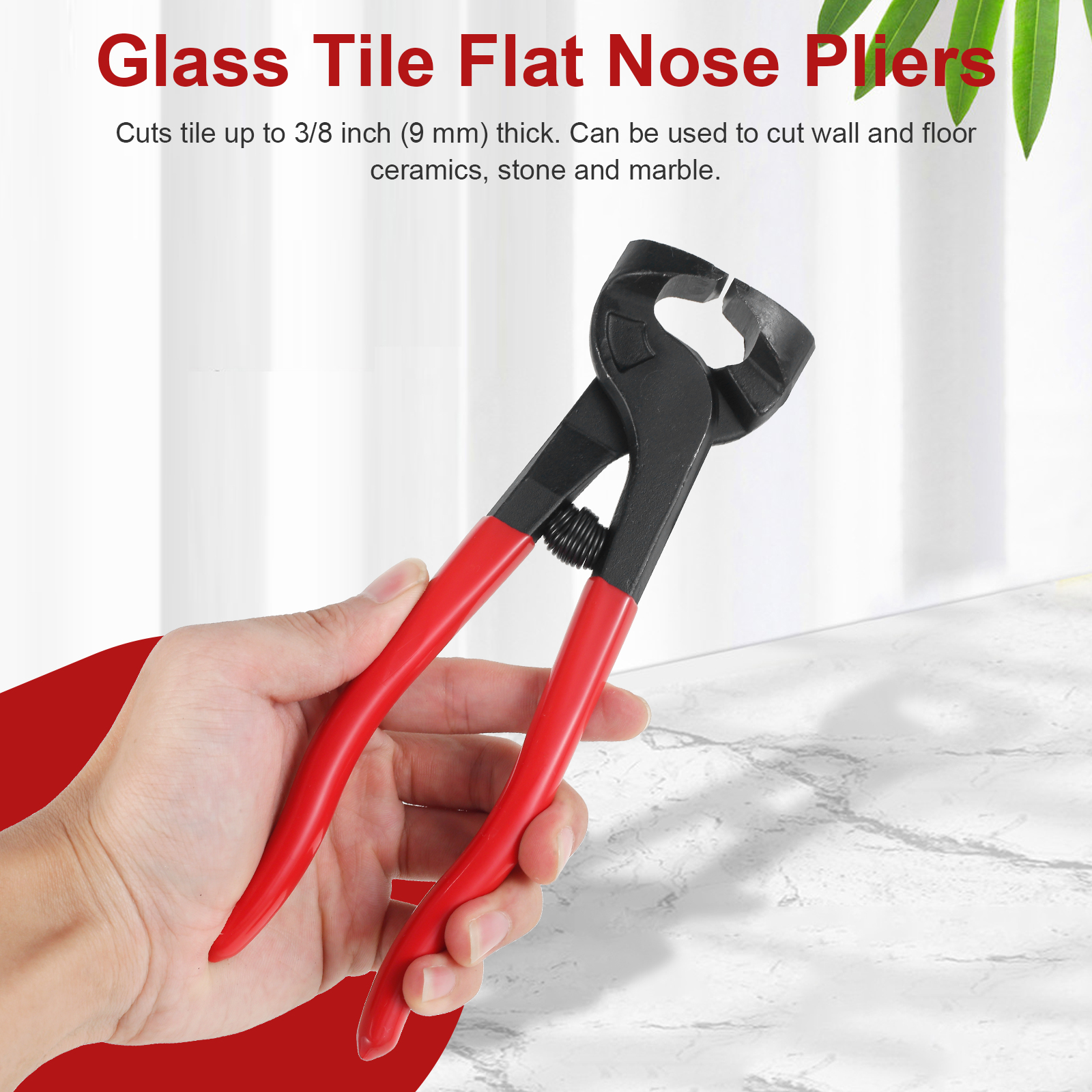 1/2Pcs Tile Nippers Mosaic Cut - Ceramic Tile Blank ulasan dan harga