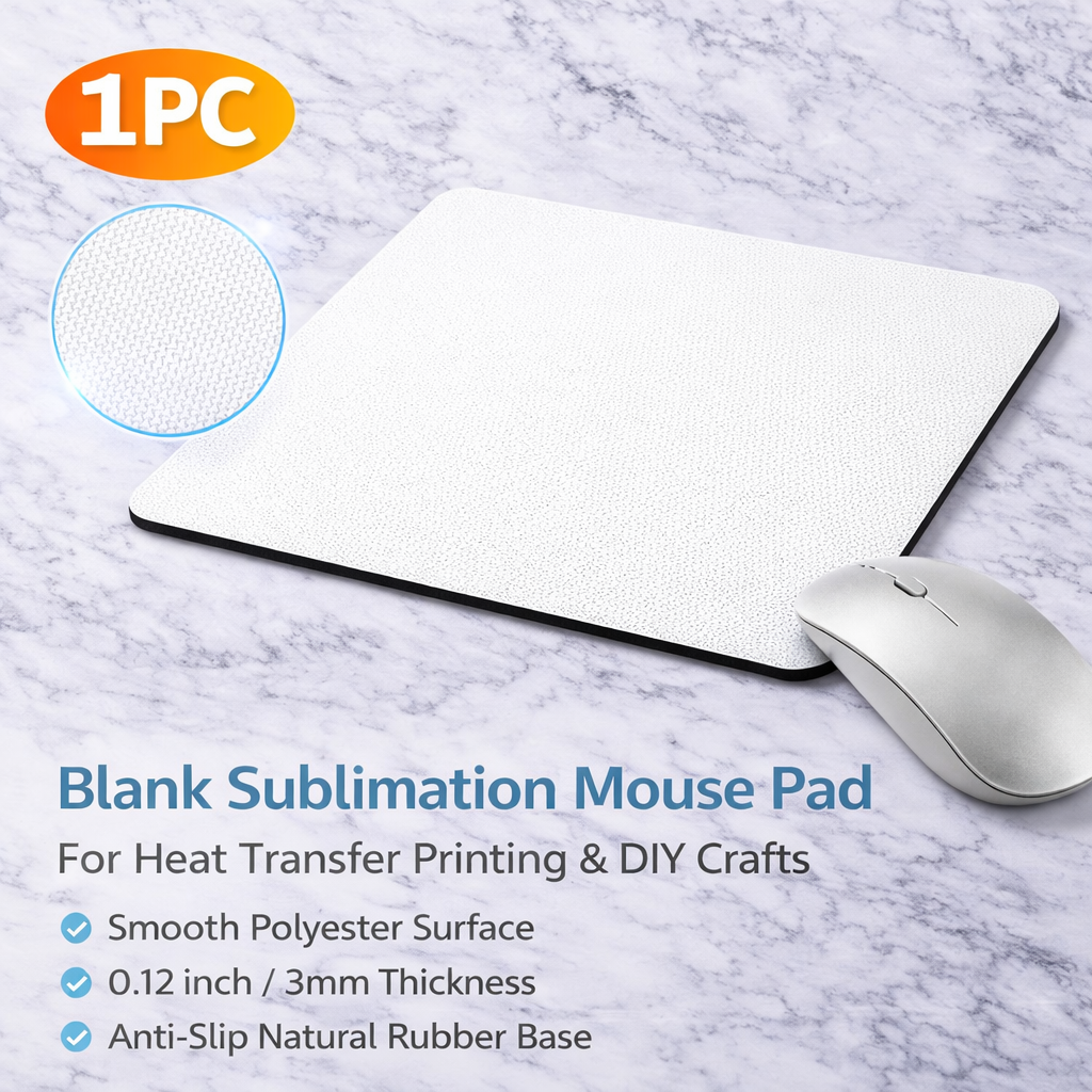 1 Pc Sublimation Mouse Pad Bla - Mouse Pad Blank Sublimation ulasan dan harga