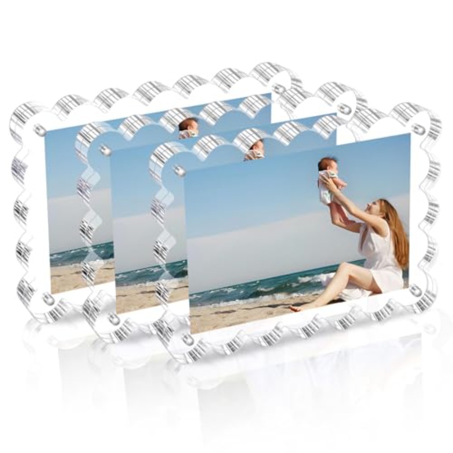 3 Pack Acrylic Picture Frame.  - Photo Acrylic Block ulasan dan harga