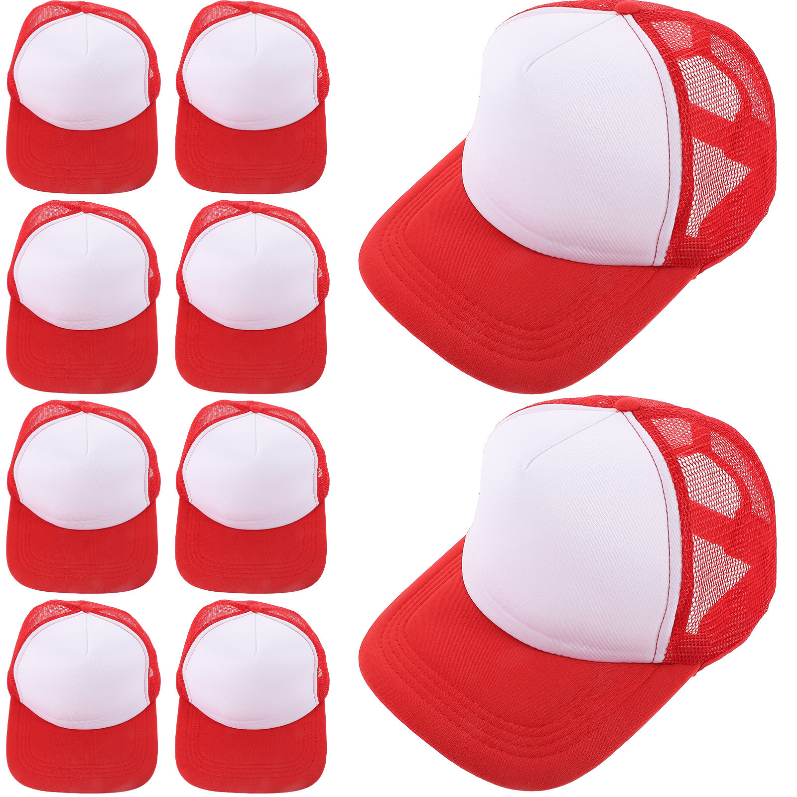 10Pcs DIY Blank Baseball Hats  - Hat Sublimation Blank ulasan dan harga