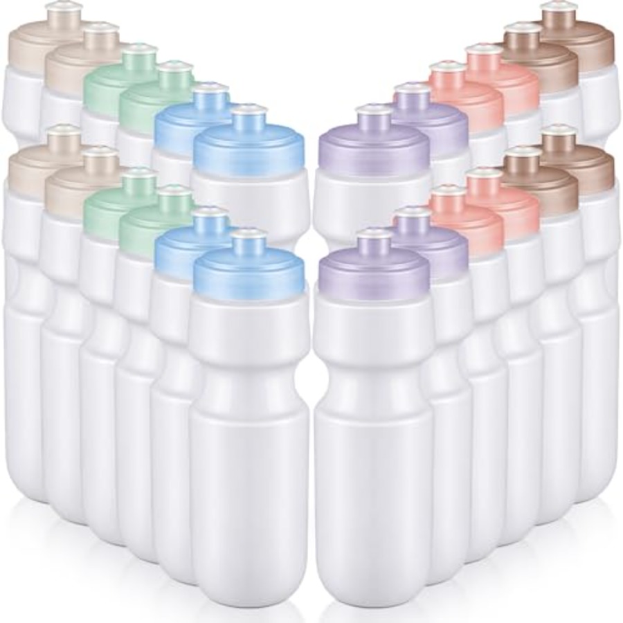 24 Pcs Sports Water Bottles Bu - Water Bottle Blank ulasan dan harga