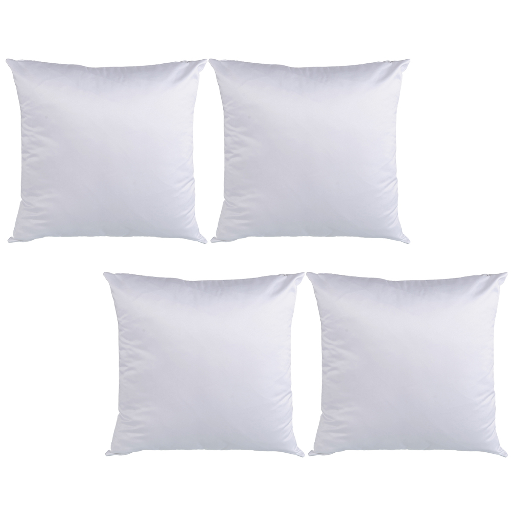 4Pcs White Sublimation Pillow  - Pillow Cover Sublimation ulasan dan harga