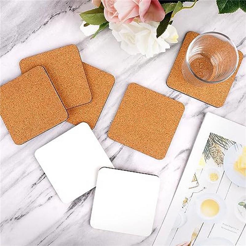 ABGE-40 PCS Sublimation Coaste - Coaster Sublimation Blank ulasan dan harga