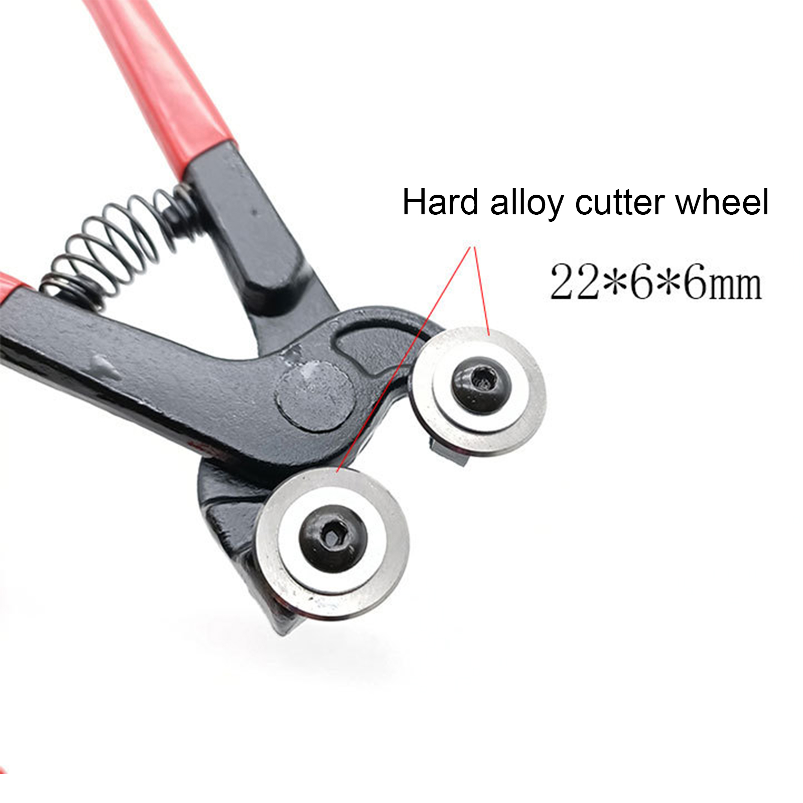 8 Inch Heavy Duty Wheeled Glas - Ceramic Tile Blank ulasan dan harga