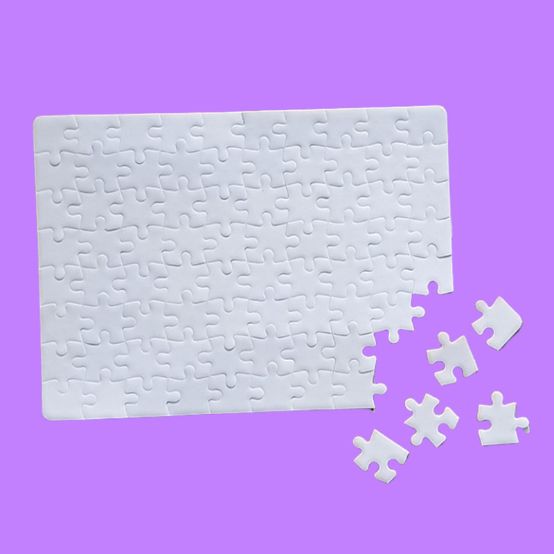 10sheets/lot Printable Jigsaw  - Puzzle Blank White ulasan dan harga