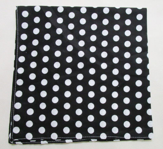 2025 New Fashion Cotton Black  - Bandana Blank White ulasan dan harga