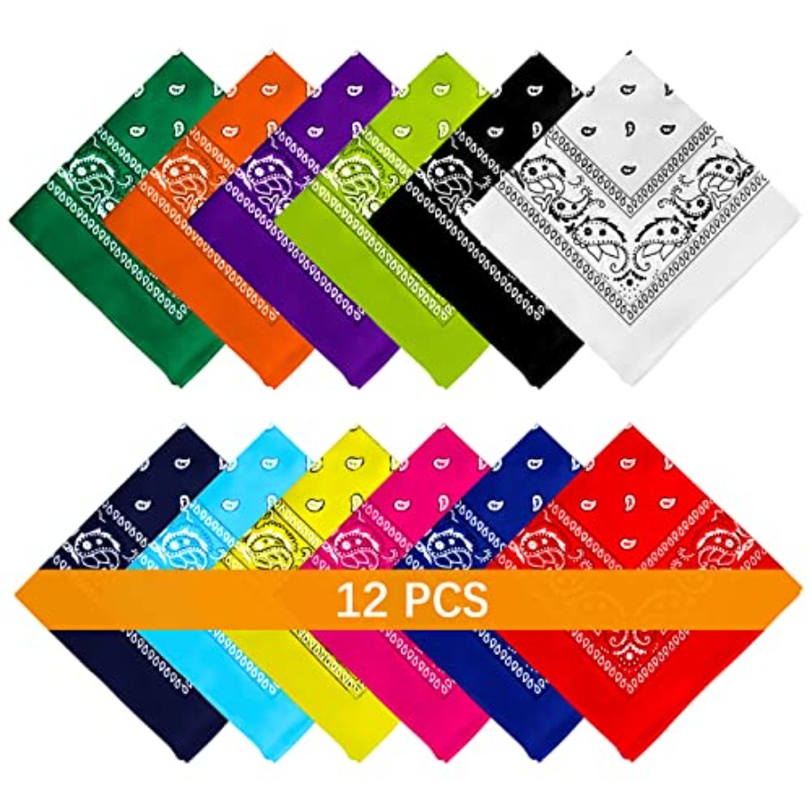 12- Bandanas for Men Women Pai - Bandana Blank White ulasan dan harga