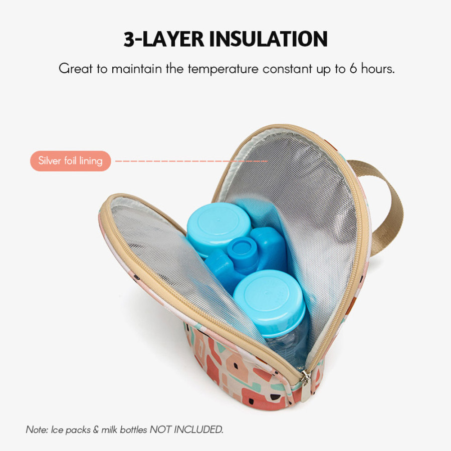 Breastmilk Cooler Bag Insulate - Tote Bag Sublimation ulasan dan harga