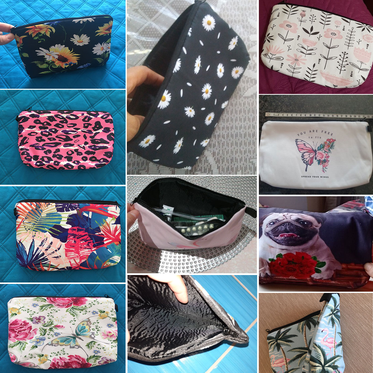 Heat Transfer Cosmetic Bags So - Pillow Cover Sublimation ulasan dan harga