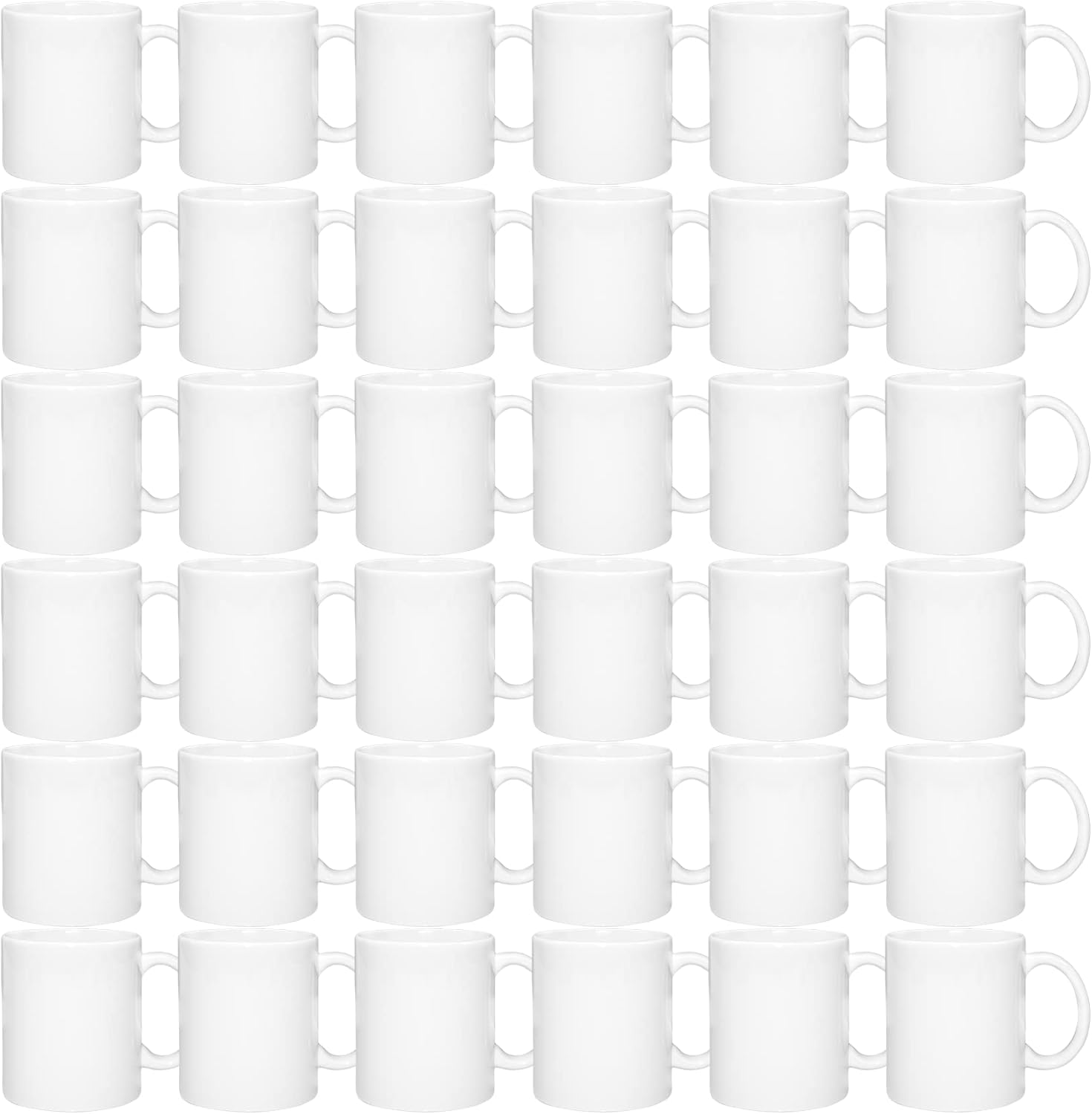 Set of 36 Sublimation Blanks D - Sublimation Mug White ulasan dan harga
