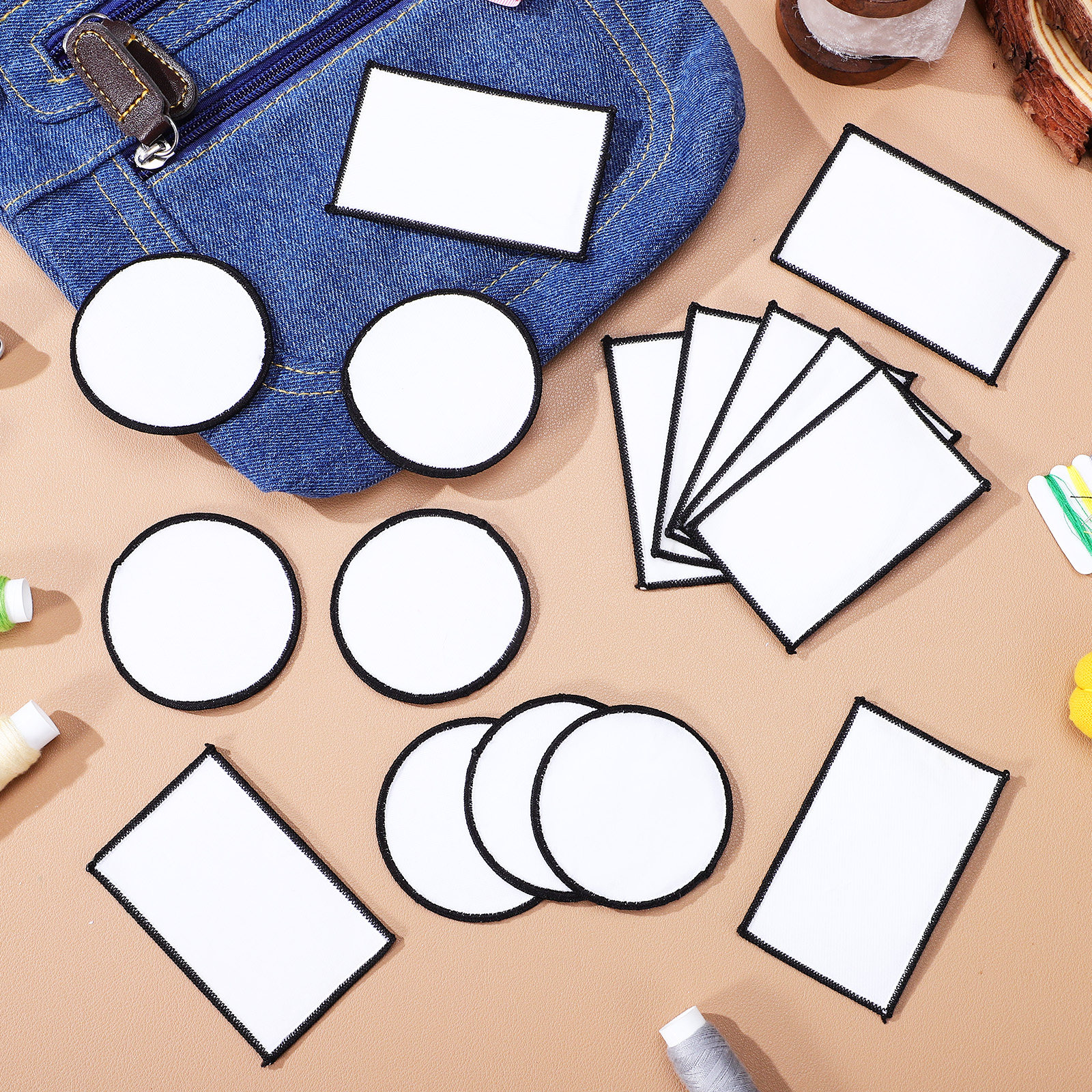 30Pcs Adhesive Backing Blank P - Hat Sublimation Blank ulasan dan harga