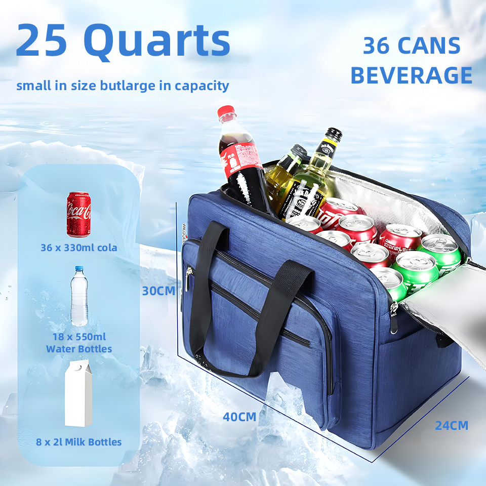 25L 3‑Layer Handheld Lunch Bag - Tote Bag Sublimation ulasan dan harga