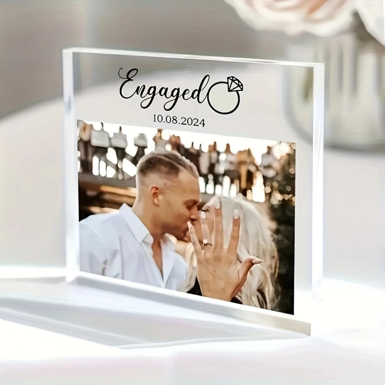 [2D Flat] Personalized Acrylic - Photo Acrylic Block ulasan dan harga