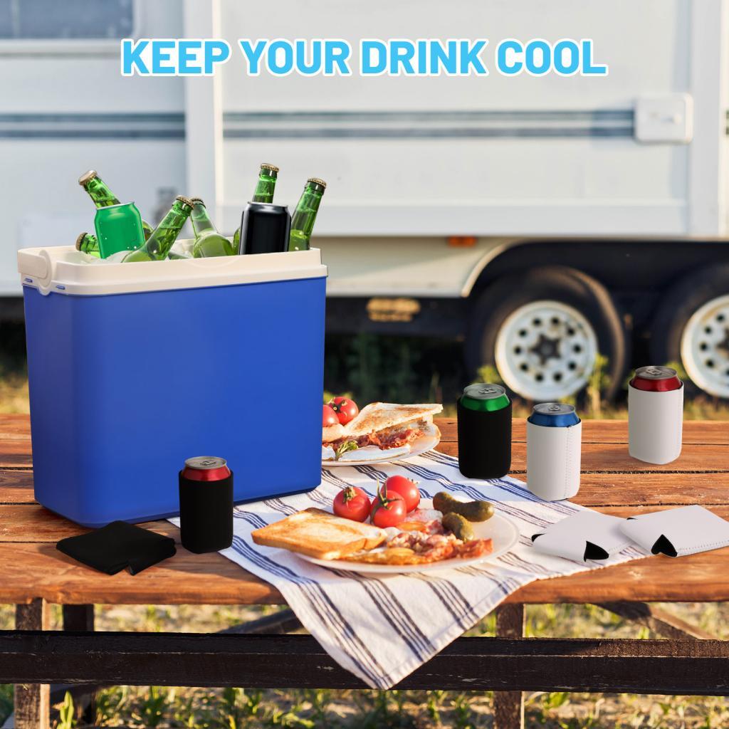 10x Blank Beer Can Coolers Sle - Water Bottle Blank ulasan dan harga