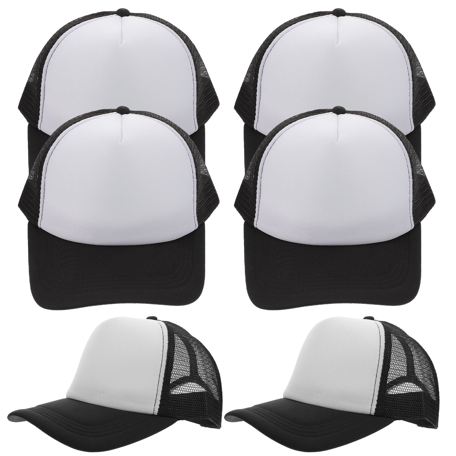 10Pcs Blank Baseball Cap Mesh  - Hat Sublimation Blank ulasan dan harga