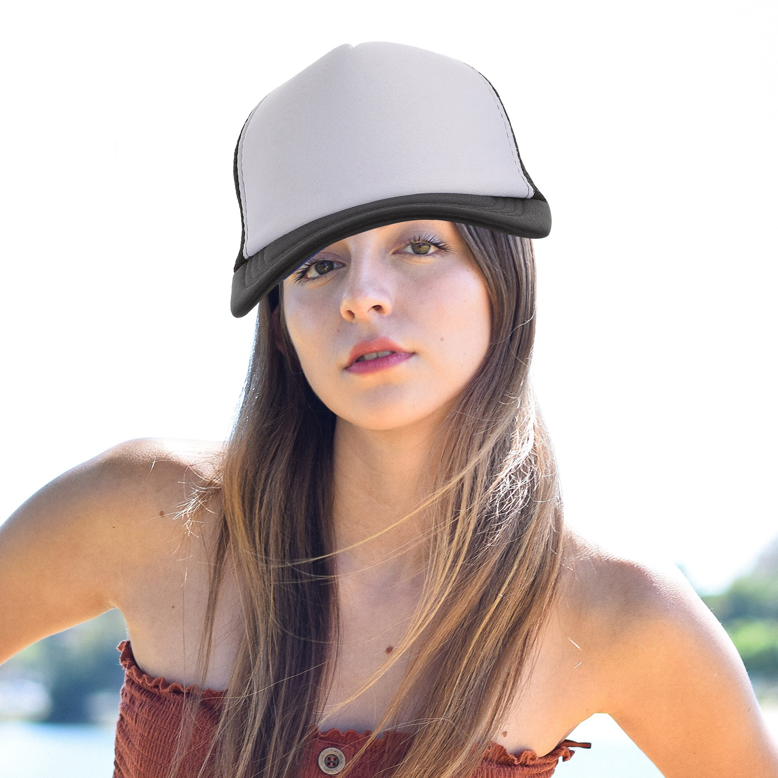 10Pcs Blank Baseball Cap Mesh  - Hat Sublimation Blank ulasan dan harga