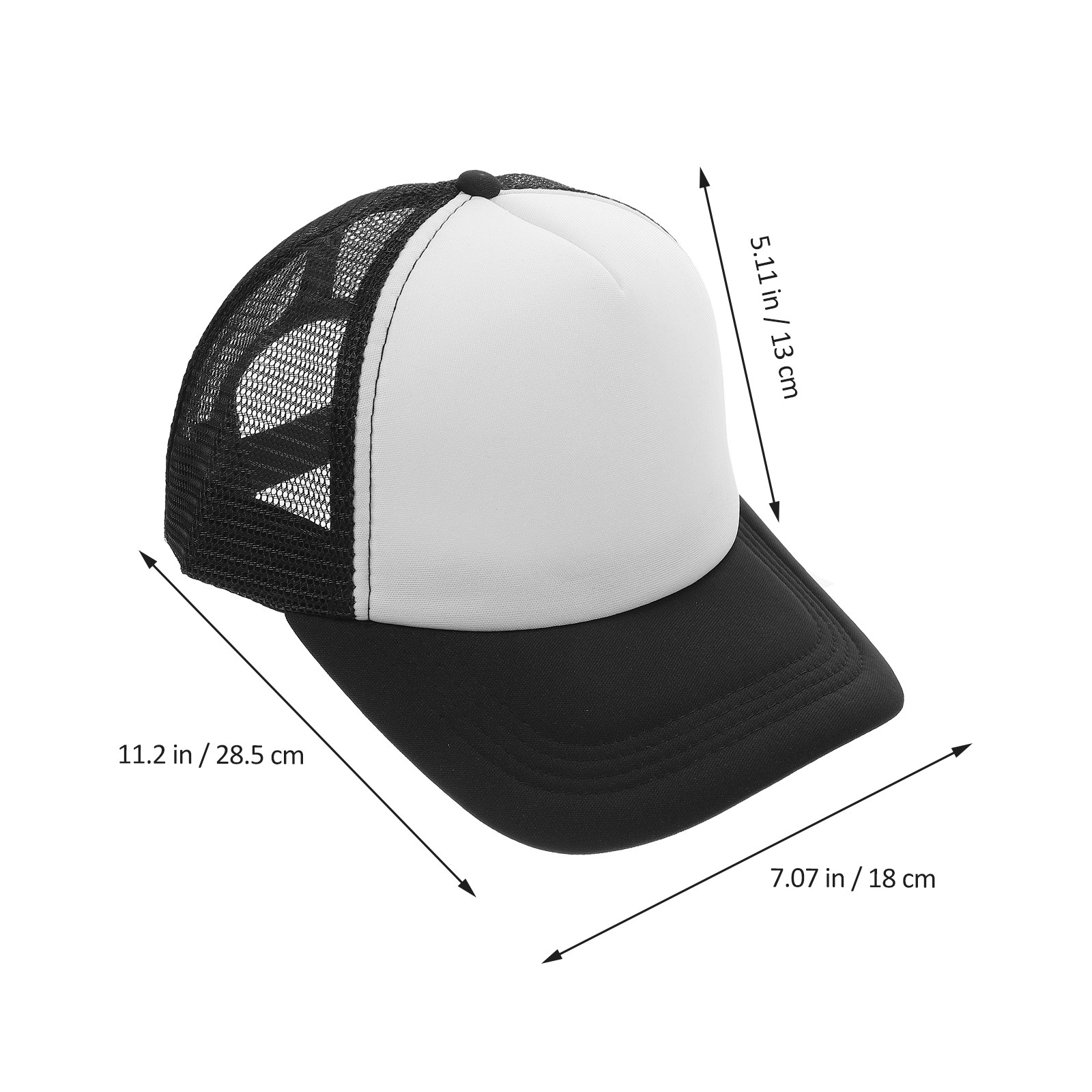 10Pcs Blank Baseball Cap Mesh  - Hat Sublimation Blank ulasan dan harga