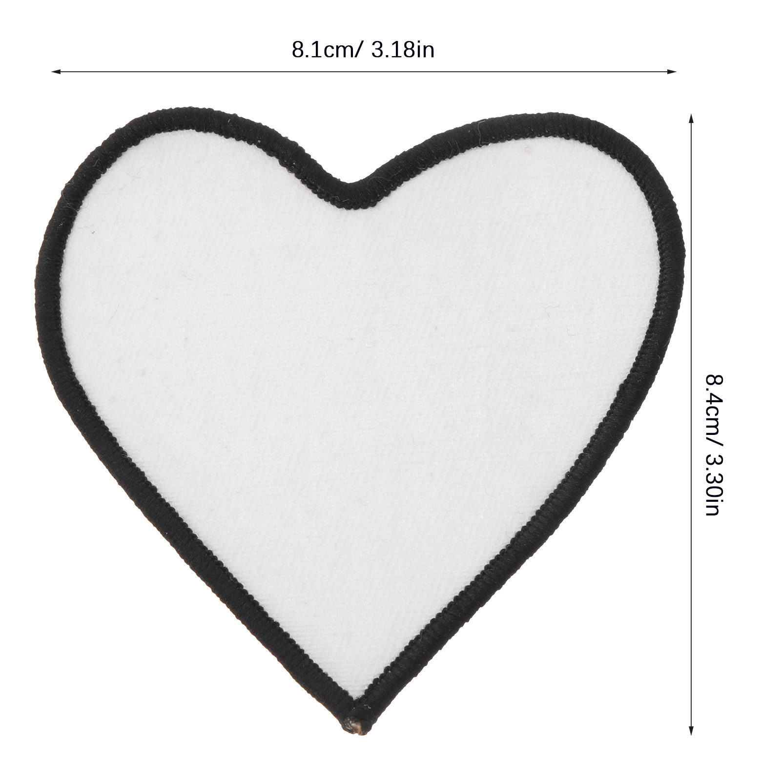 10Pcs Blank Iron-on Patch Heat - Hat Sublimation Blank ulasan dan harga