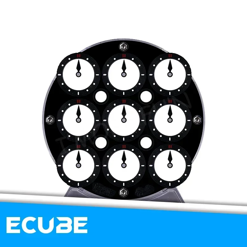 [ECube] QiYi Clock Puzzle Magn - Puzzle Blank White ulasan dan harga