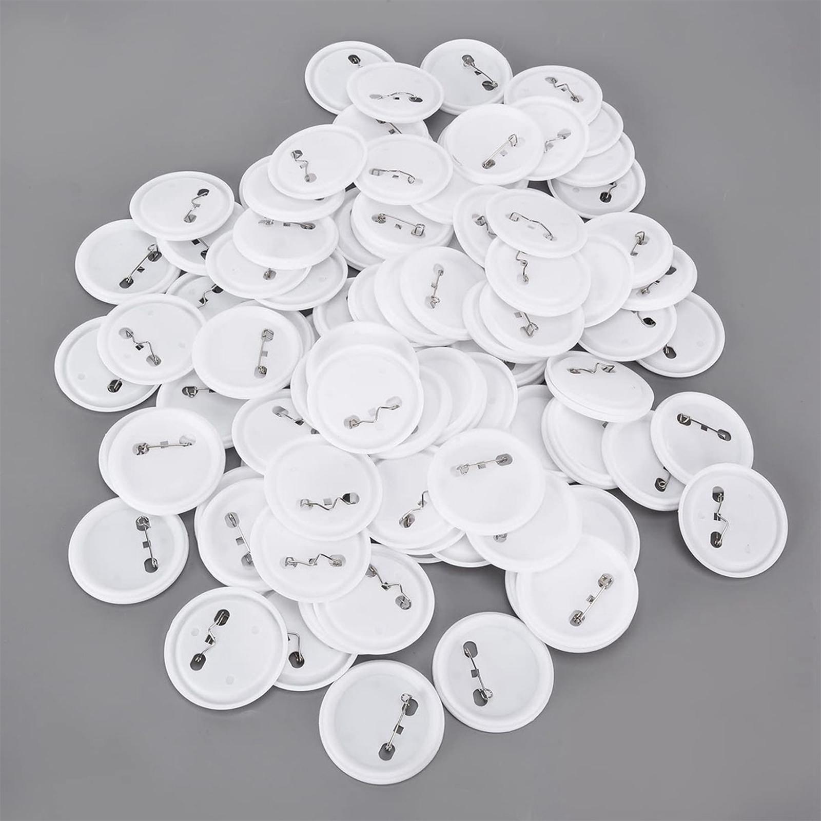 100x Button Making Supplies Po - Button Badge Blank ulasan dan harga